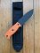 Ontario Ranger Series AFGHAN with Orange Micarta Handle and Tactical Belt Sheath