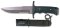 Gerber USA Silver Trident Knife with Tactical Sheath