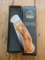 Puma Knife: 2008 Puma 4 Star Full Sized Folding Lock Knife with Buffalo Bone Handle