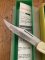 Puma Rare model 970 Game Warden 1971 Folding Lock Knife in box Serial Number 90174