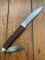 Puma Knife: Puma 1976 Senior 572 Twin Blade Knife with Jacaranda Handle #35672