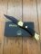 Puma Knife: Puma Rare 1988 Commando 24 Carat GOLD 88 Model Lock back Knife with Black ABS Handle & Original Box #44882