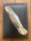 Puma Knife: 2011 Puma Prince Folding Knife with Sambar Stag Antler Handle in Black Display Box