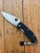 Spyderco Tenacious Straight Edge Lock Back Folding Knife