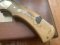 Puma Knife: Limited Edition 1983 715 4 Star Spirit of Massachusetts Scrimshawed Handle in Wooden Presentation Box