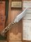 Puma Knife: 1966 Puma Skinner with Stag Antler Handle & Original Wooden Box  & Paperwork