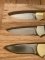 Puma Set of 3 - Full Size 4 Star Folding Knife Set in Display