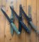 GLOCK Original Austrian Made BLACK Saw Back Field Knife with Polymer Scabbard