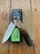 Puma Knife: Puma IP Companion Folding Knife with Buffalo Horn Handle and Pouch