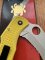 Spyderco SEKI Japan SpyderHawk H1 Serrated Blade Lock Back Folding Knife in Original Box