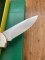 Puma Knife: Puma Original 1996 4 Star Folding Lock Blade Knife with Black Ebony Micarta Handle in Box