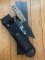 Ontario Ranger Series RAT 5 with Micarta Handle and Black Nylon Tactical Belt Sheath
