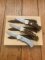 Puma Set of 3 - Mini 4 Star Folding Knife Set in Display