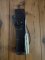 Puma Knife: Puma Lightly Used 1990 Bowie Handmade Knife with Stag Antler Handle & Original Puma Sheath