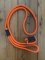 Dog Lead: Blaze Orange Nylon Slip Lead 120cm