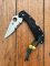 Spyderco SEKI Japan Delica4 Part Serrated Blade Lock Back Folding Knife