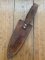 German Knife: 1950's-60's Hubertus Solingen Throwing Knife with Sheath