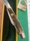 Puma Knife: Puma Mint Rare 1992 'STOCK' 3 blade Knife with Stag Antler Handle and Box #48292