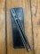 Puma Knife: Puma 2002 Handic Black Frame & Dark Stag Slab Linerlock Folding Knife