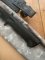 Kizlyar Knife: Kizlyar Original Phoenix Black Military Knife with Elastron Rubberised Handle and Leather Sheath #628