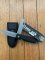 Buck Knife: Buck Cross Lock Deputy 1 Twin Blade Folding Lockback Knife with Pouch