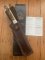 Puma Knife: Puma New 2003 Bowie Handmade Knife with Stag Antler Handle