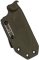 Medford UDT-1 Fixed Blade OD Green in Tactical Sheath
