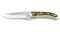 Puma Knife: Puma IP Catamount Stag Fixed Blade Hunting Knife with Leather Sheath