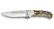 Puma Knife: Puma IP Outdoor Hunter Stag Fixed Blade Hunting Knife with Leather Sheath
