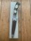 German Knife: 1970'-80's  Integral Jagdnicker Knife with Carved Stag Handle & Sheath