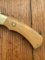 Puma Knife: Puma Original 1985 4 Star Folding Lock Blade Knife with Orange Ivory Micarta Handle