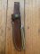 Puma Knife: Puma Vintage Pre-64 USED 3573 Boot Knife with Stag Handle & Custom Sheath
