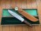 Puma Knife: 1989 Puma Big Big Bowie knife with Wooden Handle in original Wooden Box #45982
