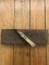Puma Knife: Puma 1987 Original Scrimshawed 4 Star Folding Lock Blade Knife with Cape buffalo in Presentation Box