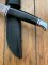 Buck Knife: Buck 1995 Woodsman 102 with Black Phenolic Handle & Leather Sheath