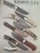 1990'S CHARLTON USA Damascus  Hunter Fixed Blade with Sheath