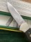 Puma Knife: Puma Original 1977 Full Size 4 Star 725 Folding Lock Blade Knife with Ebony Micarta Handle in Original Box #29771