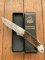 Puma Knife: Puma 1998 Custom Stag Antler Handled Lock Back Folding Knife