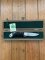 Puma Knife: Puma 1990 Australian Wildlife Collection 'Crocodile' model 985 Custom Folding Knife with Ebony Handle Original Box and matching Warranty #169/200