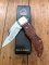 Puma Knife: Rare Puma THUYA Folding Knife with Root Wood Handle in original Black Box