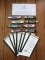 Collection of 8 Franklin Mint Cars of the Fifties Pocket Knives