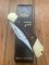 Puma Knife: 2018 Puma Deer Hunter Full Sized Folding Lock Knife with Plumwood Handle