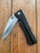 Schrade+ USA SW7 Black Handled Folding Lock Knife