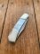 Bear & Son Medium Sized Single Blade Pocket Knife with Mother of Pearl Handle