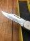Puma Knife: Puma Rare 1980 Packer Folding Knife in original Green Box # 14081