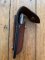 Spyderco VIELE 2 Japanese Straight Edge Lock Back Folding Knife with Pouch