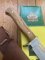 Puma SGB Knife: Puma SGB Bowie with Olive Wood Handle in Leather Sheath