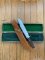 Puma Knife: 1985 Puma Big Big Bowie knife with Wooden Handle in original Wooden Box