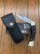 Buck Knife: Buck 1988 Model 110 Hunter Folding Lock Knife with Leather Pouch and Original Box