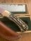 Puma Knife: Puma Original 4 Star Fixed Blade Knife with Stag Antler Handle in Original Wooden Box